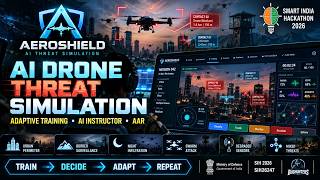 AEROSHIELD | AI-Powered Drone Threat Simulation & Adaptive Training | SIH 2026 screenshot 2