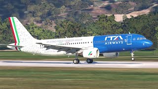 MSFS 2020 | Taking-off from Rome (LIRF) and Landing the Airbus A320 at Ajaccio (LFKJ)