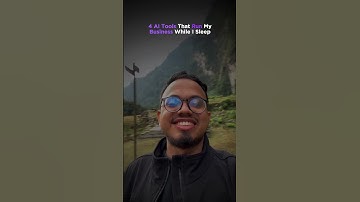 4 AI Tools That Run My Business While I Sleep