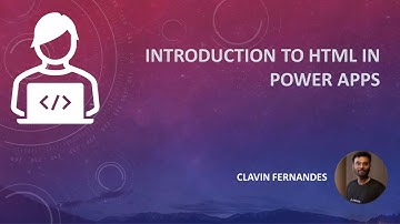 Introduction to HTML in Power Apps