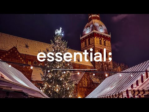 [Playlist] 꿈과 마법의 나라로! 놀이공원에서 맞이하는 크리스마스 🎄ㅣtheme park christmas music ✨