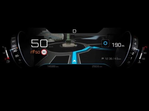 Peugeot i-Cockpit Nuova grafica