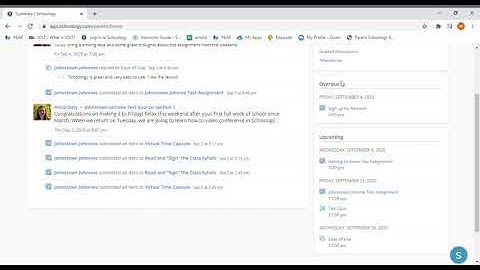 Upcoming and Overdue