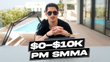 How I Scaled My SMMA From $0-$10K Per Month (My Story)