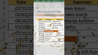 BUAT KATEGORI DI EXCEL DENGAN MUDAH! - MOS Excel