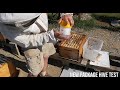 Beekeeping honey bee mite test box varroa check bottle beehive mite remover