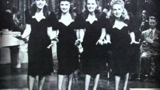 Moonglow ~ The King Sisters (1941) chords