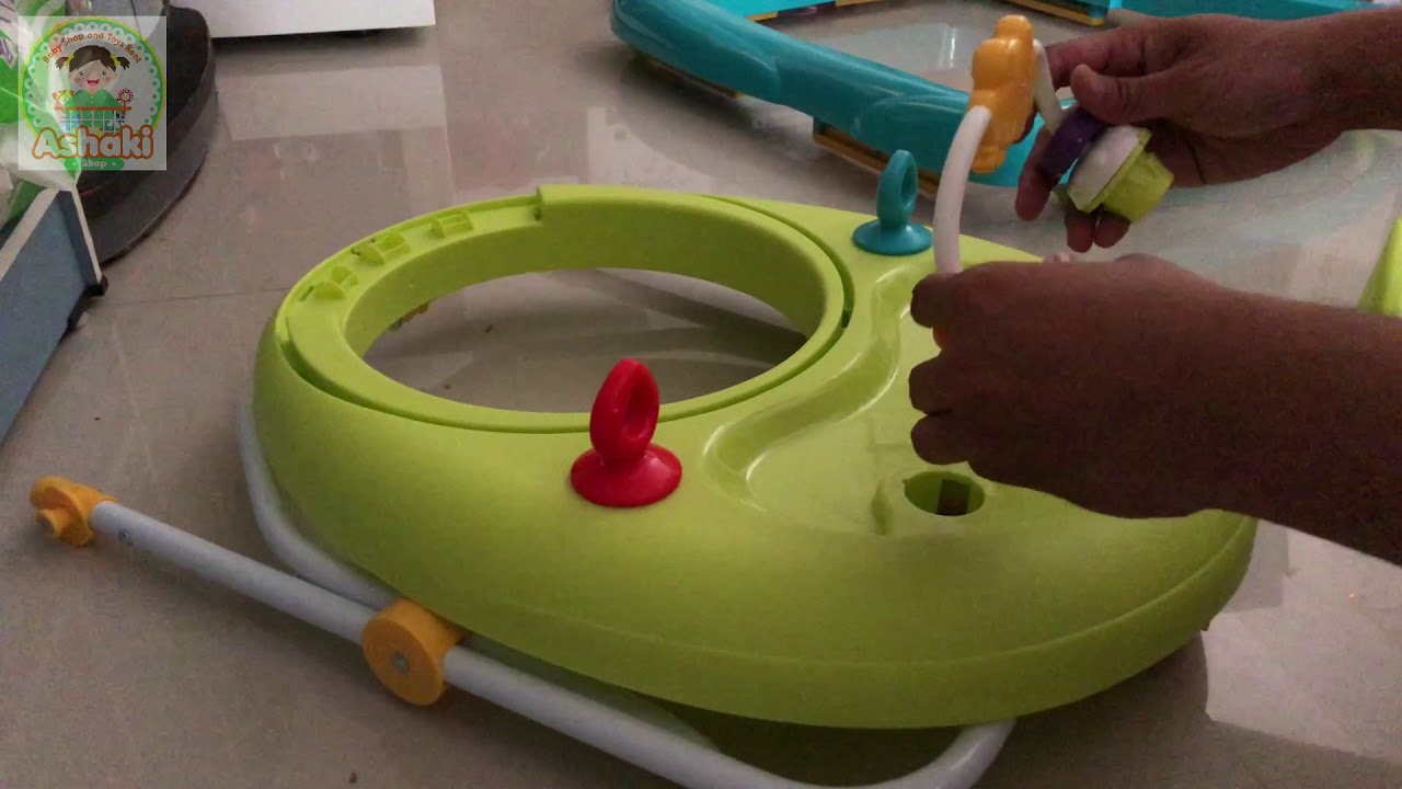 unboxing baby walker brightstarts