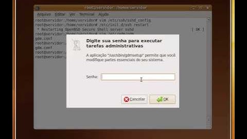 Acessando Aplicações Gráficas Remotamente Via SSH e Acesso de direto ao Servidor X