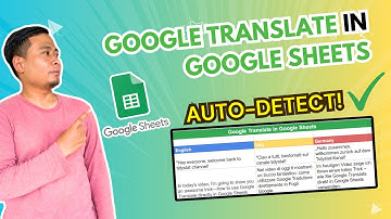 How to Use Google Translate in Google Sheets