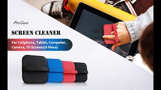 This video shows you how to clean the screen of your tablet without
scratching it by using procase cleaning pad. - cleanpad ☑ made soft,
sc...