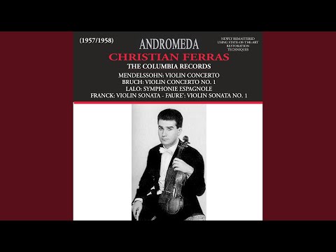 Symphonie espagnole, Op. 21: I. Allegro non troppo auf YouTube ansehen