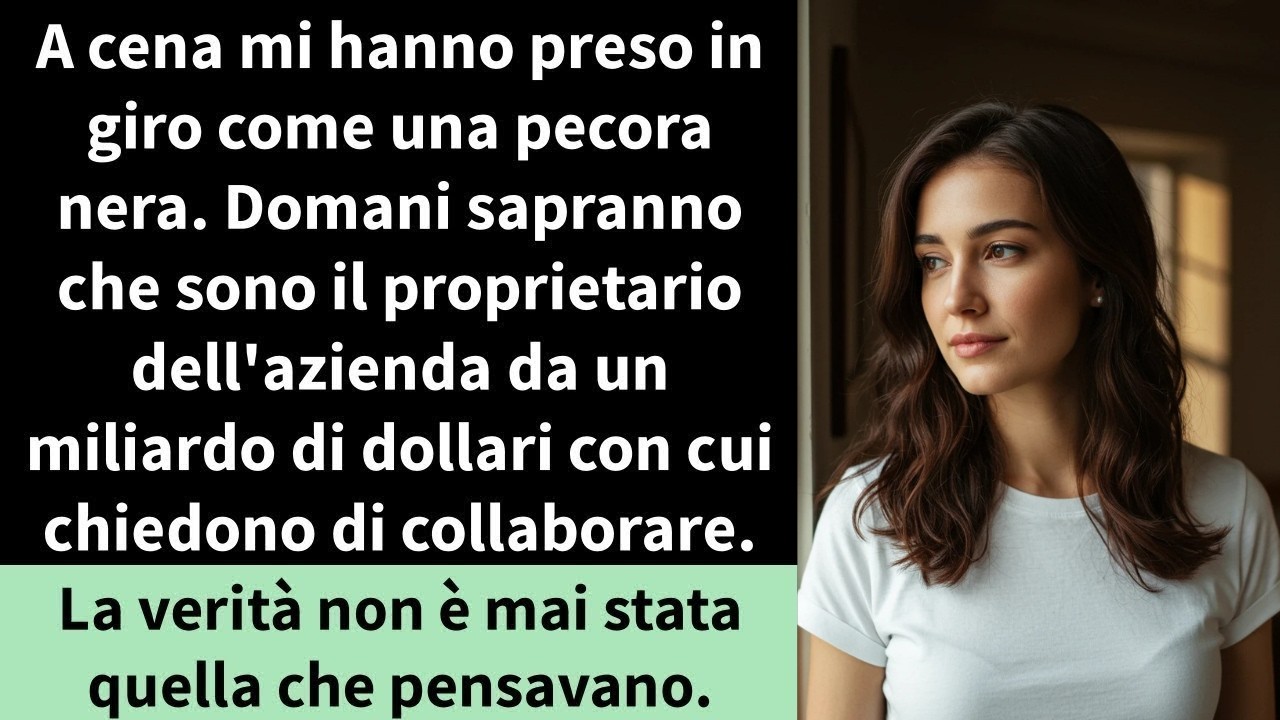 Il cameriere aveva appena riempito i bicchieri quando mia sorella Rachel si sporse verso di me con quel sorrisetto che conoscevo fin da bambina. «Peccato che la tua azienducola sia stata comprata...
