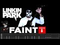 【LINKIN PARK】[ Faint ] cover by Masuka | LESSON | GUITAR TAB