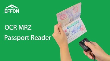 OCR MRZ Barcode Reader MS430 2D Fixed Mount Scanner