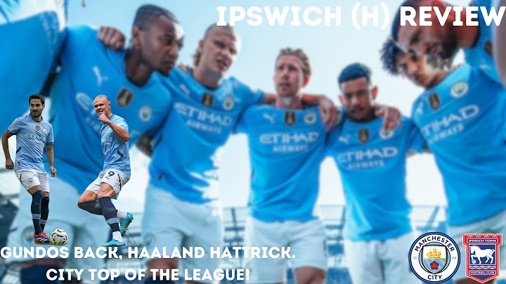 GUNDO IS BACK! HAALAND HAT-TRICK AND 3 CRAZY MINUTES - IPSWICH (H) REVIEW W/ MANCUNIAN WAY
