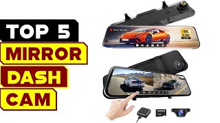 Top 5 Best Mirror Dash Cam of 2024 । 5 Best Budget Mirror Dash Cam on Aliexpress