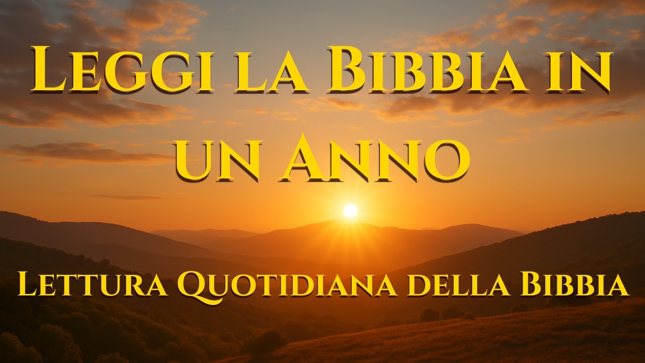 Giorno 070 - Lettura Biblica Quotidiana | Il Centro di Lettura Biblica