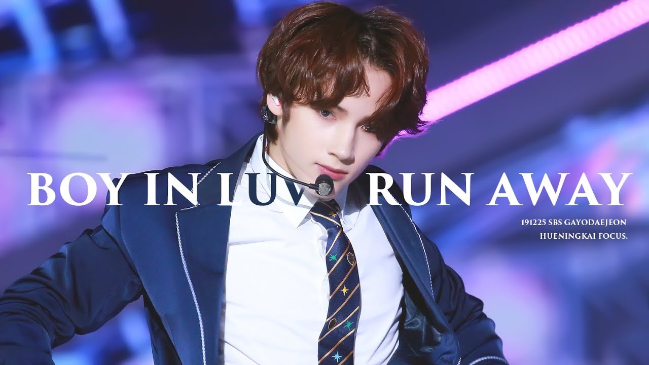 191225 상남자(Boy In Luv) + 9와 4분의 3 승강장에서 너를 기다려(Run Away) 휴닝카이 HUENINGKAI Focus 4k 직캠