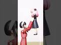 【stop motion】Anya is scared of her mother【SPY×FAMILY】#shorts #funny