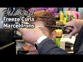 Old School Freeze curls using Marcel Irons | Salon Life