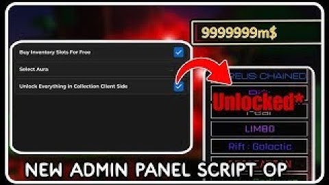 [ OP ] Roblox Admin Panel Script Hack | Unlock Everything, FREE Gamepass