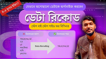 R-এ Data Recoding | tidyverse ব্যবহার করে ডেটাকে Analysis-Ready করার সম্পূর্ণ গাইড (Bangla)