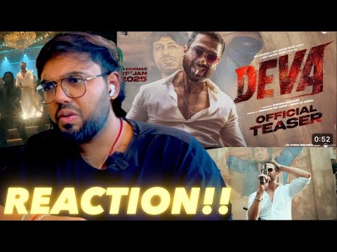 Deva Teaser, Shahid's
