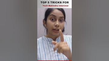 Top 5 trick to crack Tech Mahindra Interviews 🤯 | Tech Mahindra Recruitment | #trendingshorts