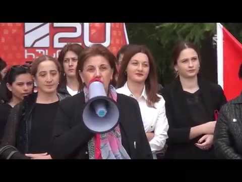 ქალთა ორგანიზაციის მიერ ქუთაისში \"რუსთავი 2\"-სა და \"თავისუფალი ზონის \"მახარდამჭერი აქცია მოეწყო