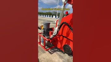 Container Gantry Crane #container #crane #ContainerGantryCrane  #gantrycrane #transportation