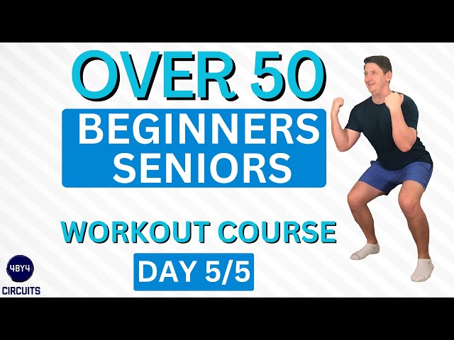 Easy Fitness Over 50 | Beginners And Seniors 5 Day Workout Course | Day 5/5 class=