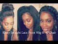 RPGhair.com| Affordable Kinky Straight Lace Front Wig under $89