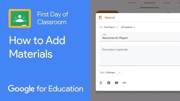 How to Add Materials