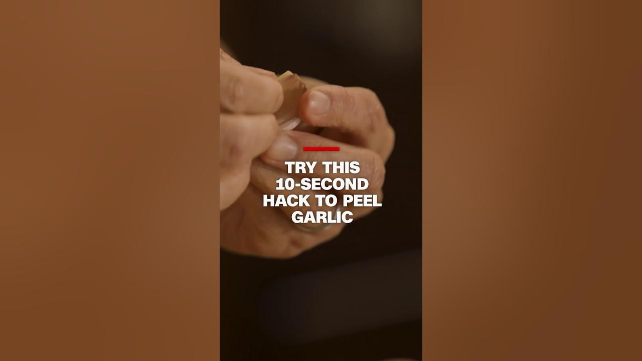 Read more about the article Try this 10-second hack to peel #garlic #cnn #kitchenhack #shorts – CNN