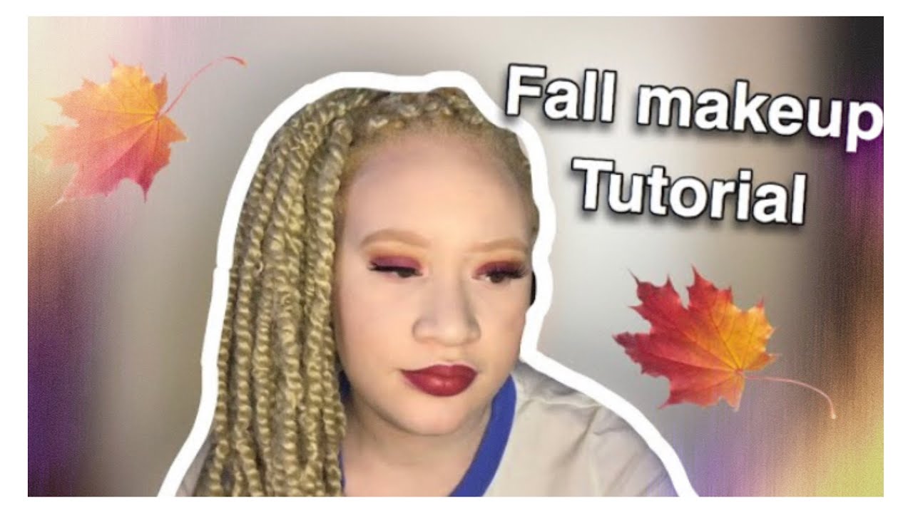 Full face Fall Makeup Tutorial For Beginners Step By Step - YouTube