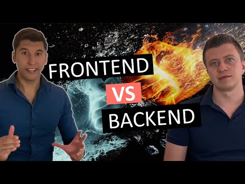 Video: Wie sind Backend und Frontend verbunden?