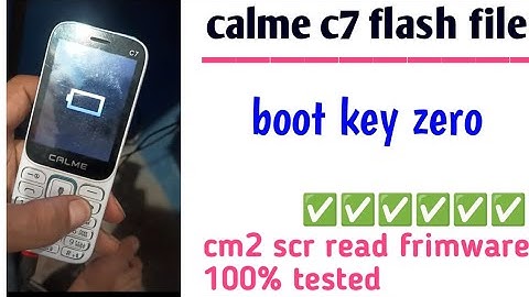 calme c7 flash file || calme c7 cm2 scr read frimware 100% tested