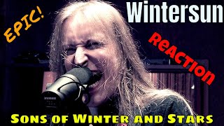 WINTERSUN - SONS OF WINTER AND STARS (LIVE REHERSALS) | DRUMMER REACTS