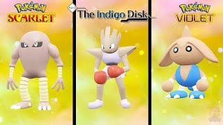 How to Evolve Tyrogue into Hitmonlee, Hitmonchan, & Hitmontop in Pokemon Indigo Disk DLC