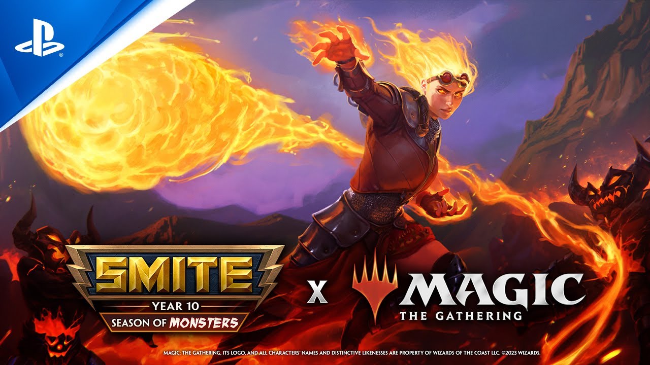 Smite - Magic: The Gathering Trailer | PS4 Games -
