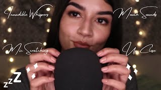 Tena ASMR Inaudible Whispering Compilation | Mouth Sounds, Mic Scratching, Up Close