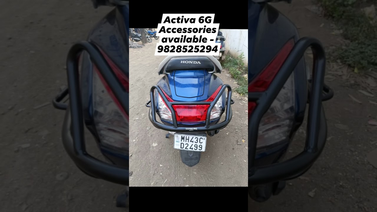 Honda Activa 6g Accessories available at my Store Bike Magic JC Road Bangalore - 9828525294