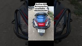 Honda Activa 6G Accessories Available At My Store Bike Magic Jc Road Bangalore - 9828525294