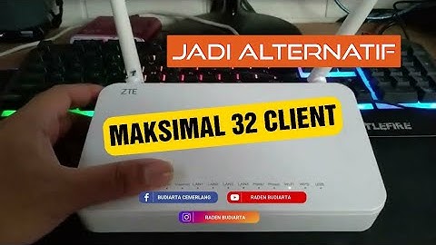 TUTORIAL SETTING MODEM BEKAS INDIHOME ZTE F609 V3 MENJADI ACCESS POINT WIFI HOTSPOT | MURAH MERIAH