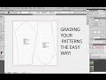 Grade Your Digitized Pattern in Illustrator METHOD 2!