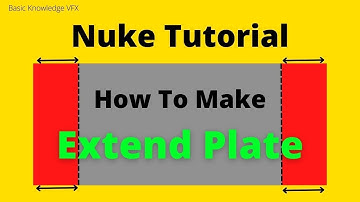 How To Make Extend Plate | Nuke Paint | Hindi