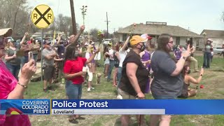 Protesters Gather Following Controversial Arrest Of Karen Garner