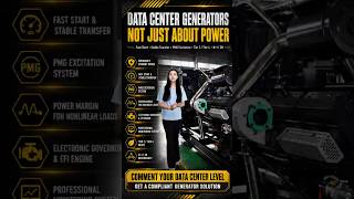 Zero Downtime! 💾⚡ How We Engineer Generators for Data Centers