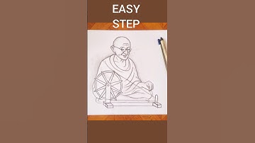 Mahatma Gandhiji Drawing